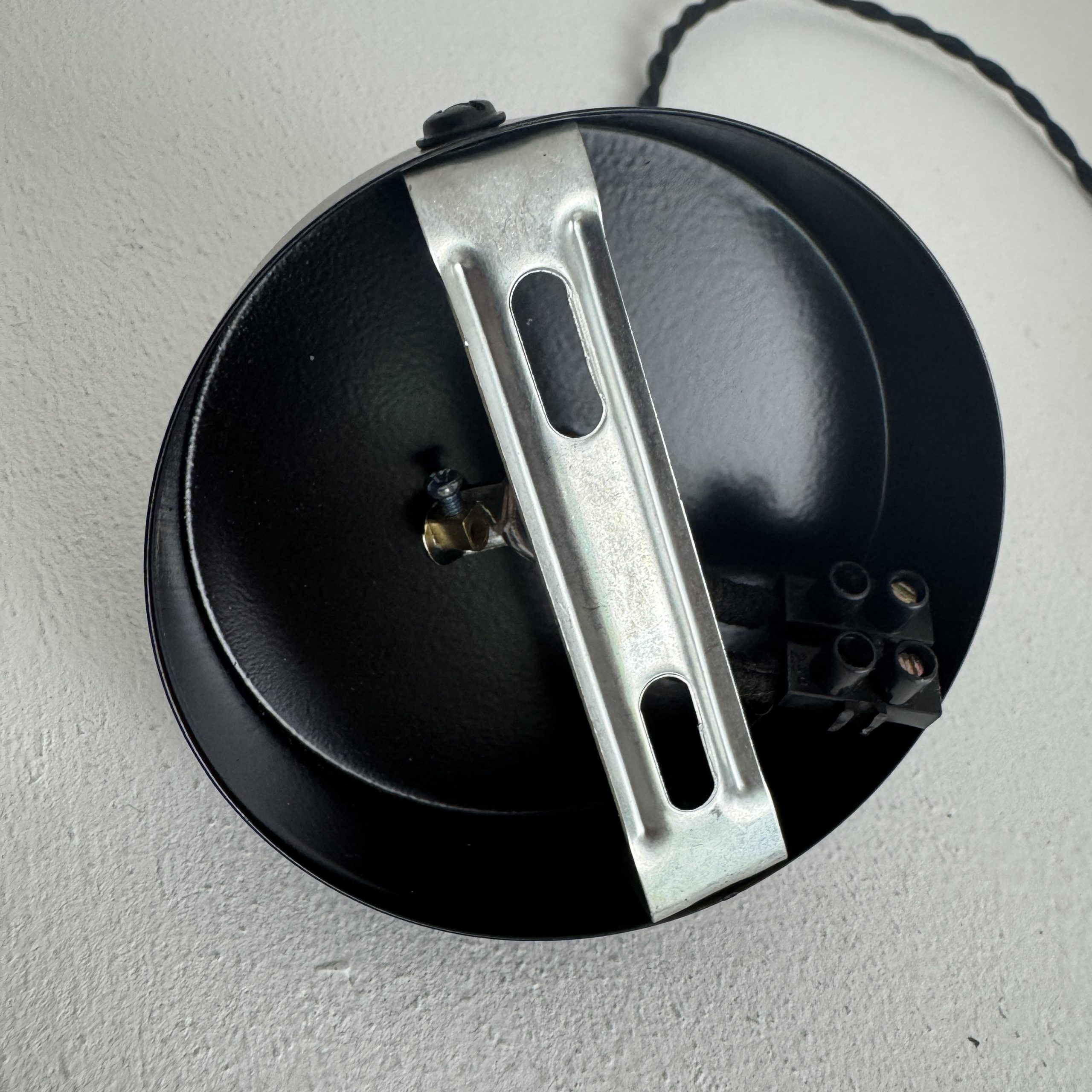 SUSPENSION D'ATELIER EMAILLEE 35,5 CM / ref : L2405