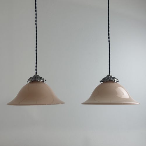 PAIRE DE  SUSPENSIONS CONIQUES  / ref : L2416