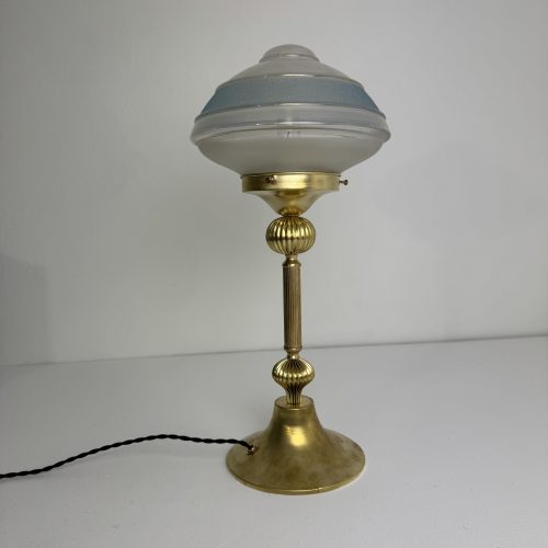 LAMPE A POSER LAITON & VERRE / ref : L2425