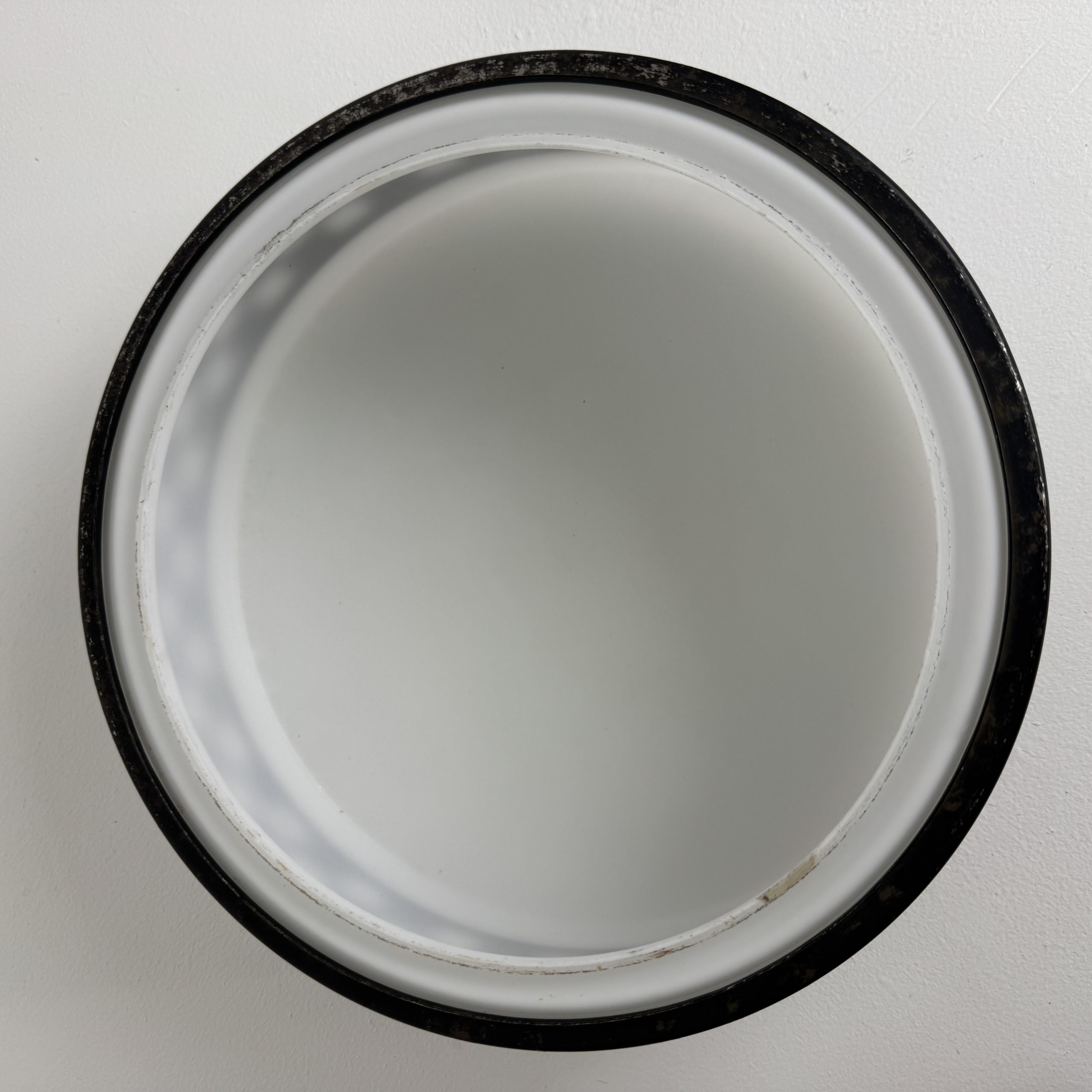 PLAFONNIER SPACE-AGE EN OPALINE "WILA" / ref : L2434