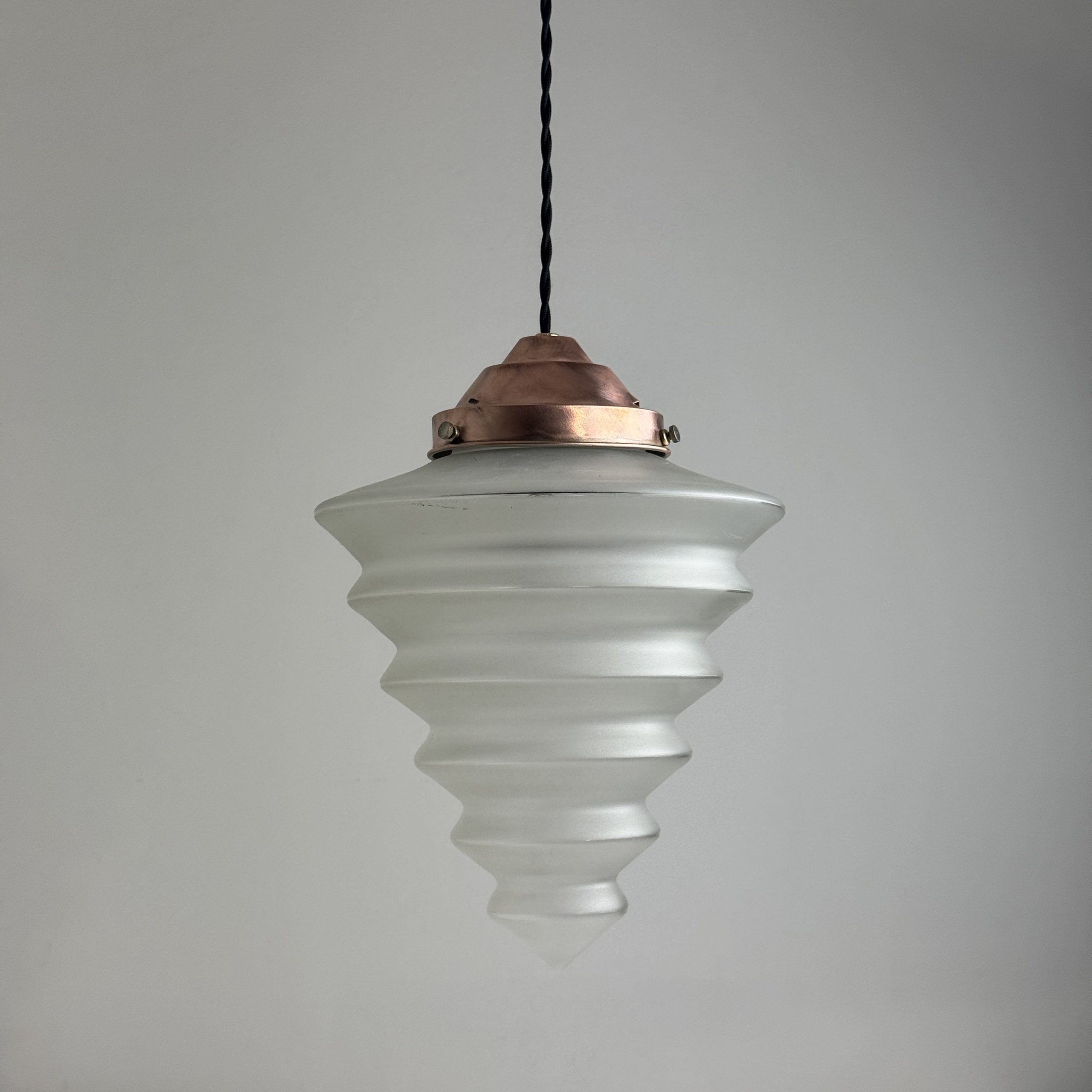 SUSPENSION ART-DECO 1930 / ref : L2457