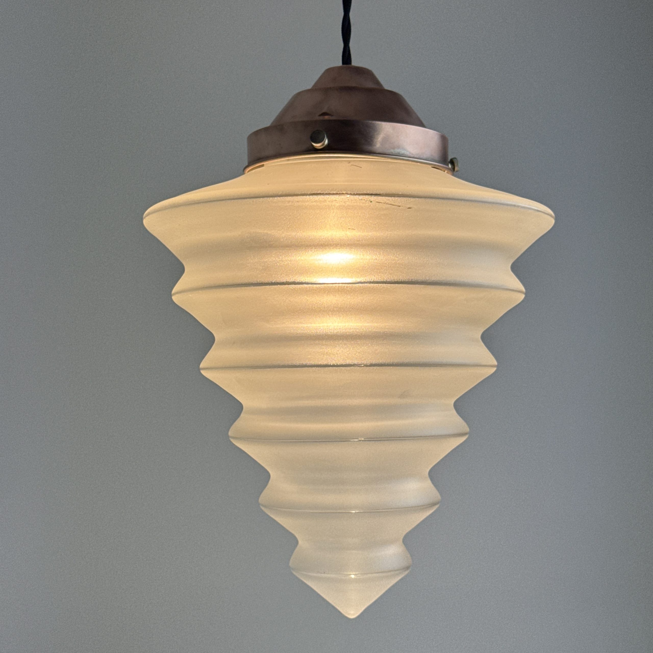 SUSPENSION ART-DECO 1930 / ref : L2457